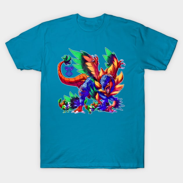 feathered tyrant T-Shirt by BeatBawksStudio